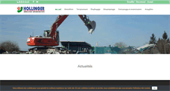 Desktop Screenshot of hollinger-demolition.fr